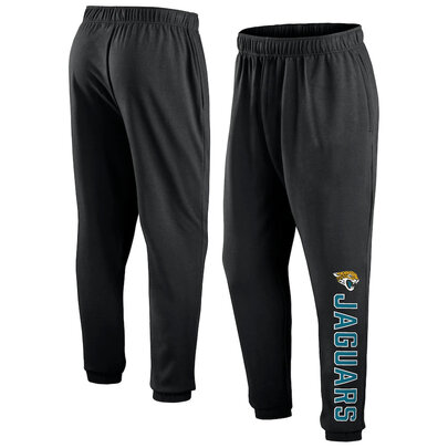 Mens Classic NFL Team Jacksonville Jaguars Active Jogger Team Sweatpant With Elastic Waistband and cuffed ankle,Perfect for sports and daily activities