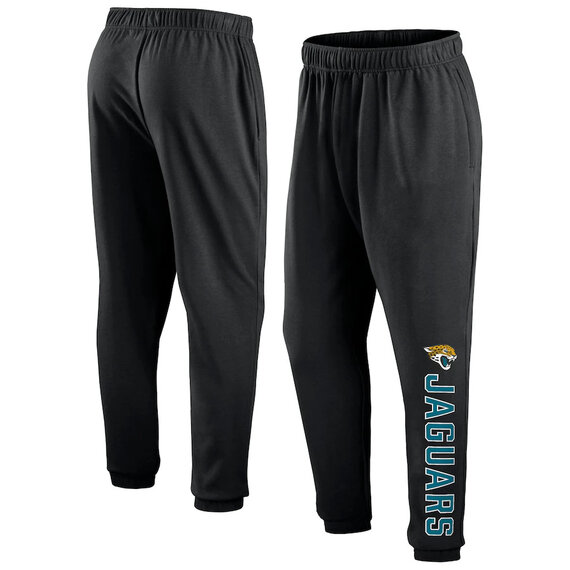 Mens Classic NFL Team Jacksonville Jaguars Active Jogger Team Sweatpant With Elastic Waistband and cuffed ankle,Perfect for sports and daily activities