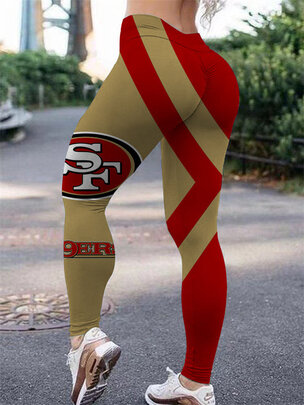 NFL San Francisco 49ers Womens legging for gym,workout,fitness