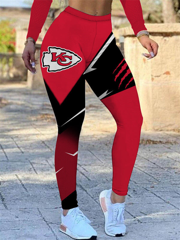 NFL Kansas City Chiefs Womens legging for gym,workout,fitness