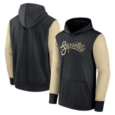 long sleeve MLB Team Hoodie - MLB Gear Arizona Diamondbacks Serpientes Pullover Hoodie Black