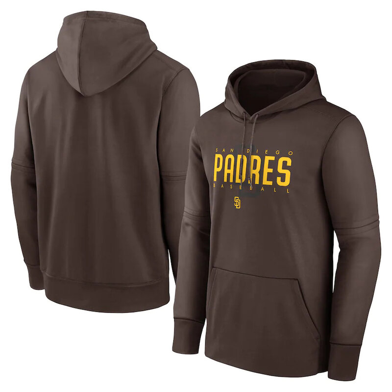 MLB merchandise hoodie - MLB team Gear San Diego Padres sweatshirt for men and women,long sleeve,drawstring,two front pockets