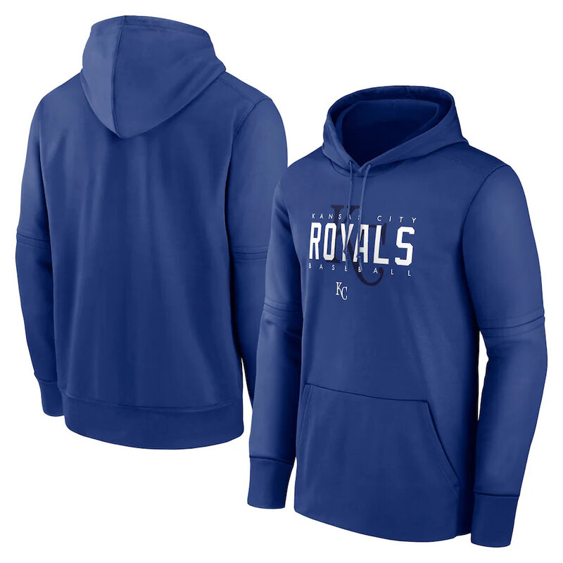MLB merchandise hoodie - MLB team Kansas City Royals sweatshirt for men and women,long sleeve,drawstring,two front pockets