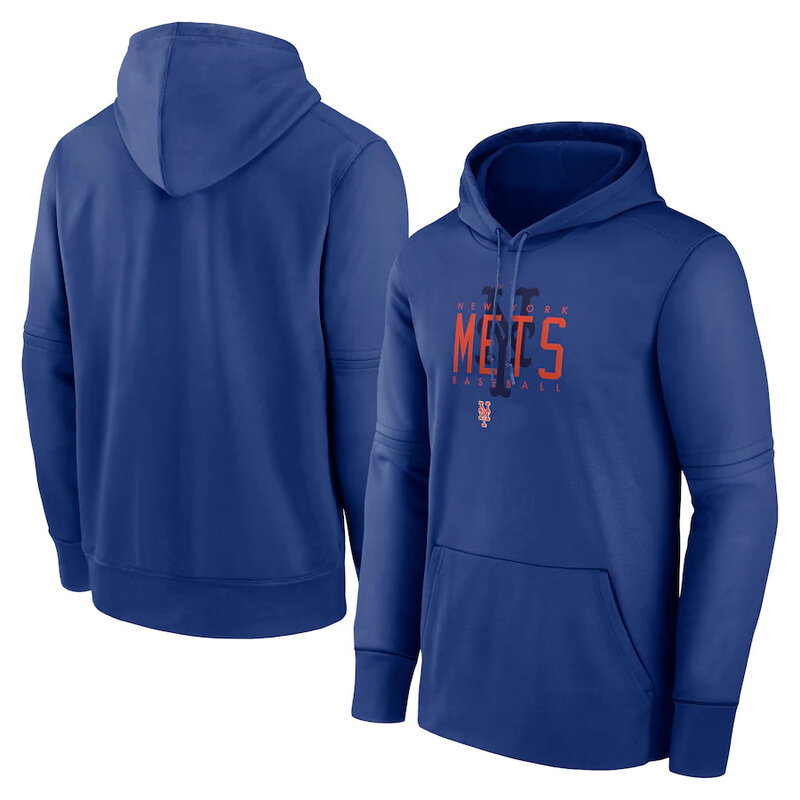 MLB merchandise hoodie - MLB team New York Mets sweatshirt for men and women,long sleeve,drawstring,two front pockets