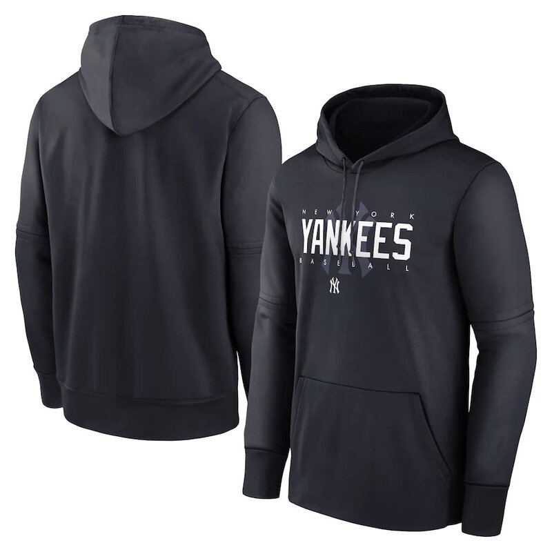 MLB merchandise hoodie - MLB team New York Yankees sweatshirt for men and women,long sleeve,drawstring,two front pockets