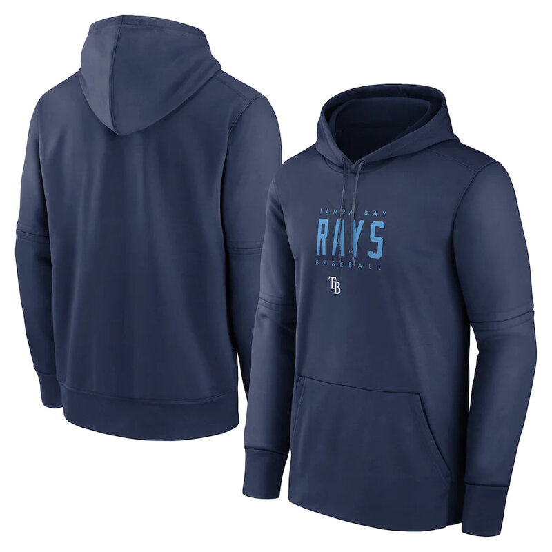 MLB merchandise hoodie - MLB team Tampa Bay Rays sweatshirt for men and women,long sleeve,drawstring,two front pockets