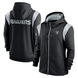 NFL Las Vegas Raiders long sleeve full zip up hoodie - hooded sweatshirt,two front pocket,fashion National Football League official licensed NFL football gear apparel