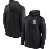 NFL Zip Hoodie Team Cleveland Browns Jersey Black