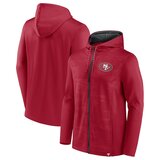 NFL Zip Hoodie Team San Francisco 49ers Jersey Red
