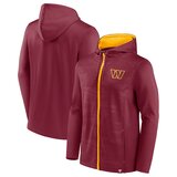 NFL Zip Hoodie Team Washington Commander Jersey Red