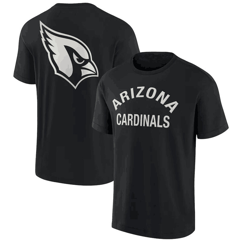 NFL Arizona Cardinals Team Logo Short Sleeve Polyester Performance game day Shirt,crewneck 3d print tee for football fans