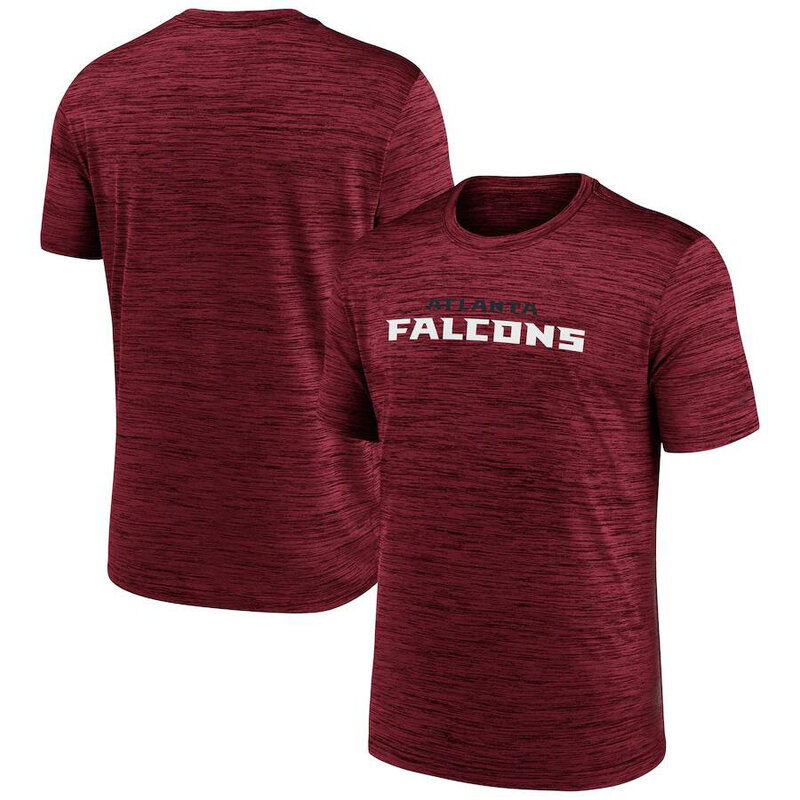 NFL Atlanta Falcons Team Logo Short Sleeve Polyester Shirt,crewneck 3d graphic tee for football fans