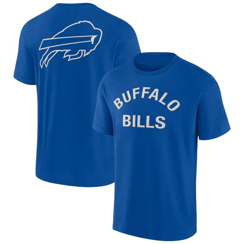 NFL Buffalo Bills Team Logo Short Sleeve Polyester Performance game day Shirt,crewneck 3d print tee for football fans