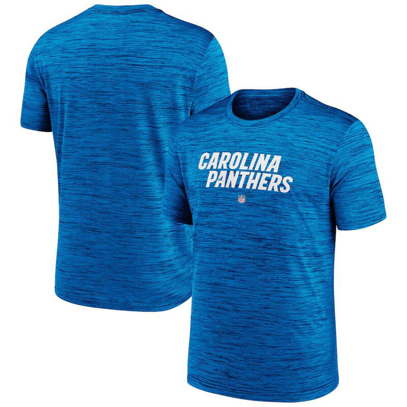 NFL Carolina Panthers Team Logo Short Sleeve Polyester Shirt,crewneck 3d graphic tee for football fans