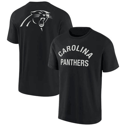 NFL Carolina Panthers Team Logo Short Sleeve Polyester Performance game day Shirt,crewneck 3d print tee for football fans