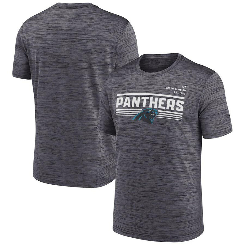 NFL Carolina Panthers Footall Shirt Short Sleeve Dri-fit workout gym running sport tee