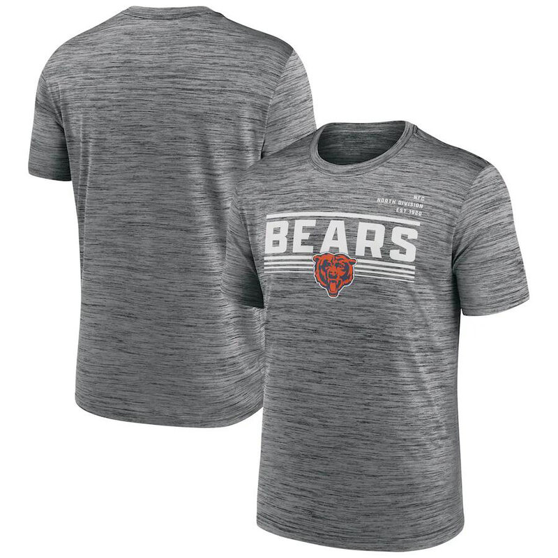 NFL Chicago Bears Footall Shirt Short Sleeve Dri-fit workout gym running sport tee