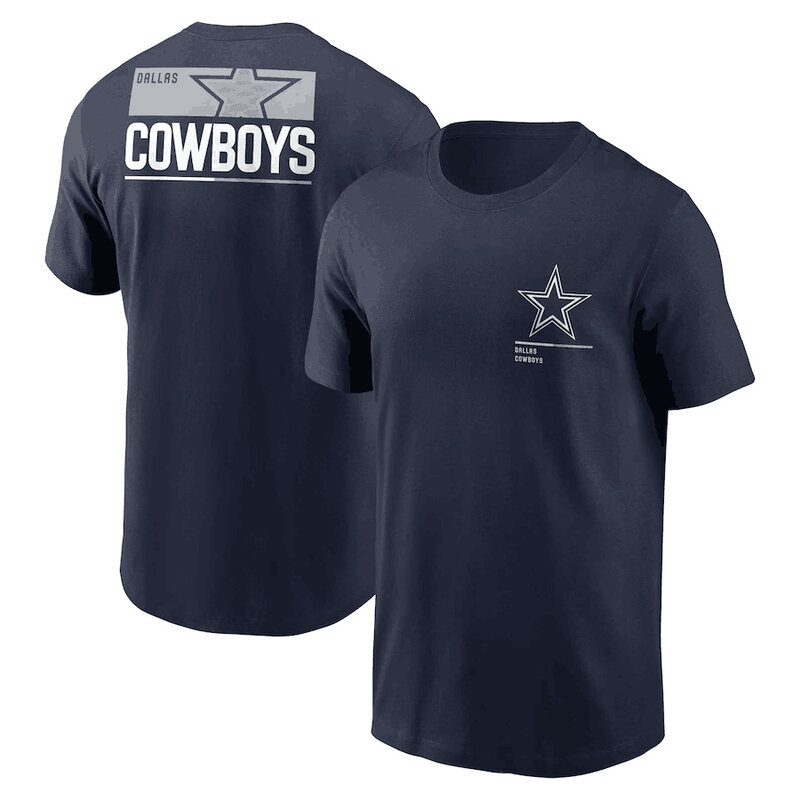 short sleeve NFL Dallas Cowboys Adult Gameday T-Shirt,Unleash Your Team Spirit During Game Day