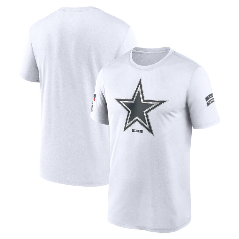 short sleeve NFL football Salute To Service tee shirt for big and tall guys