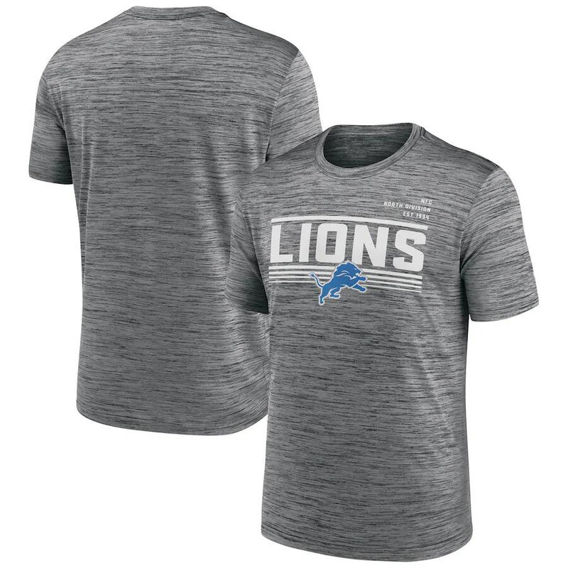 NFL Detroit Lions Footall Shirt Short Sleeve Dri-fit workout gym running sport tee