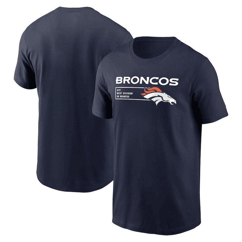 short sleeve NFL Denver Broncos 3d graphic football T-Shirt