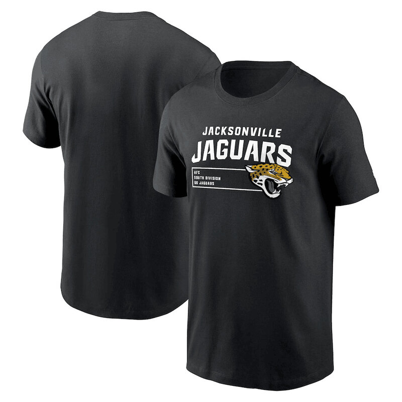 short sleeve NFL Jacksonville Jaguars 3d graphic football T-Shirt