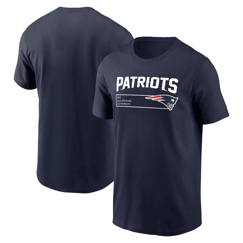 short sleeve NFL New England Patriots 3d graphic football T-Shirt