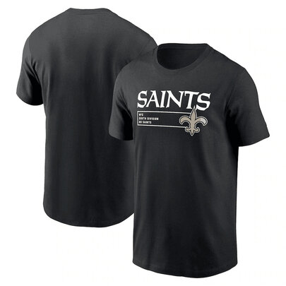 short sleeve NFL New Orleans Saints 3d graphic football T-Shirt