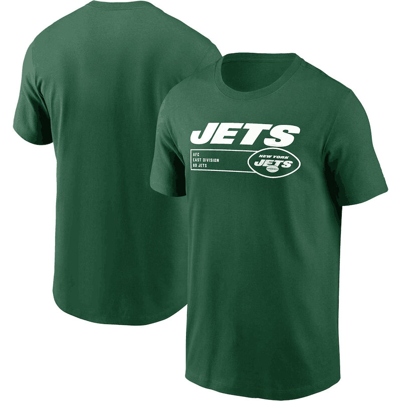 short sleeve NFL New York Jets 3d graphic football T-Shirt