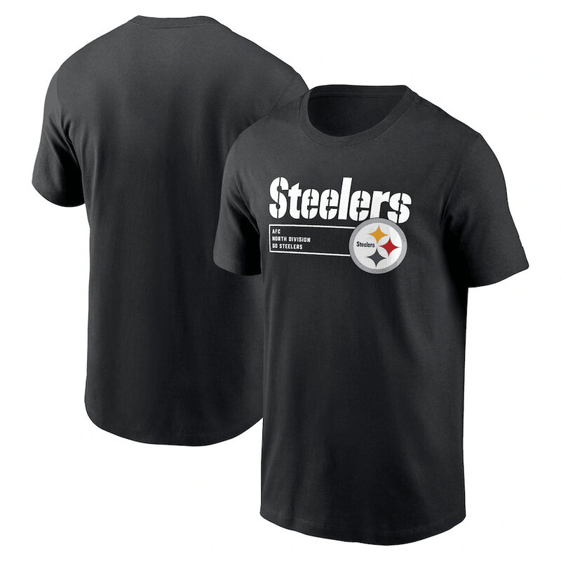 short sleeve NFL Pittsburgh Steelers 3d graphic football T-Shirt