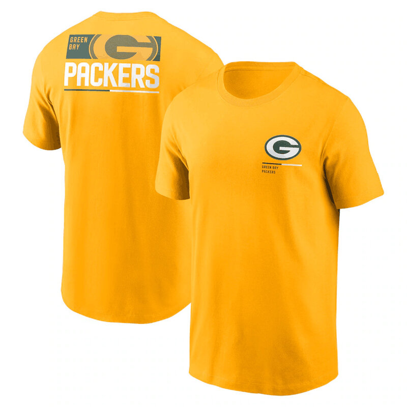 short sleeve NFL Green Bay Packers Adult Gameday T-Shirt,Unleash Your Team Spirit During Game Day