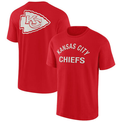 NFL Kansas City Chiefs Team Logo Short Sleeve Polyester Performance game day Shirt,crewneck 3d print tee for football fans