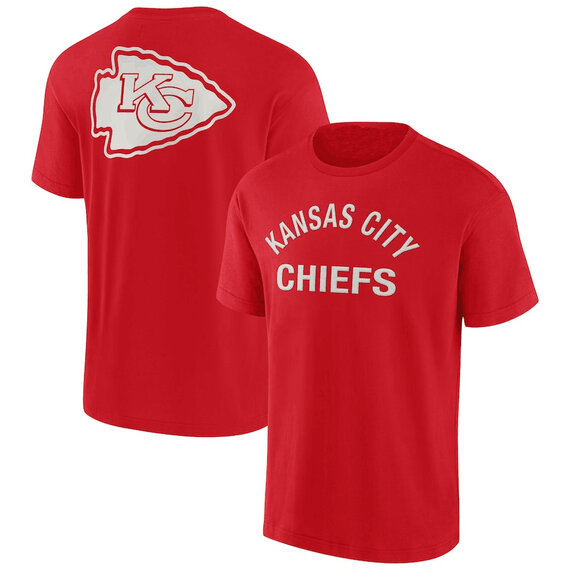 NFL Kansas City Chiefs Team Logo Short Sleeve Polyester Performance game day Shirt,crewneck 3d print tee for football fans