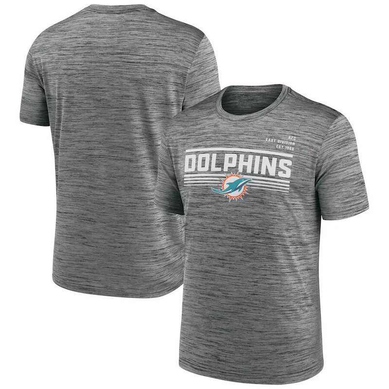 NFL Miami Dolphins Footall Shirt Short Sleeve Dri-fit workout gym running sport tee
