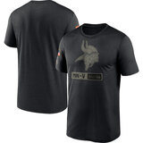short sleeve crewneck NFL Minnesota Vikings Salute To Service Apparel tee shirt, Football Collection