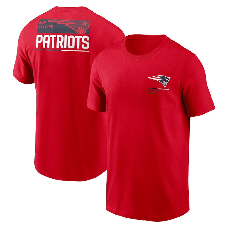 short sleeve NFL New England Patriots Adult Gameday T-Shirt,Unleash Your Team Spirit During Game Day