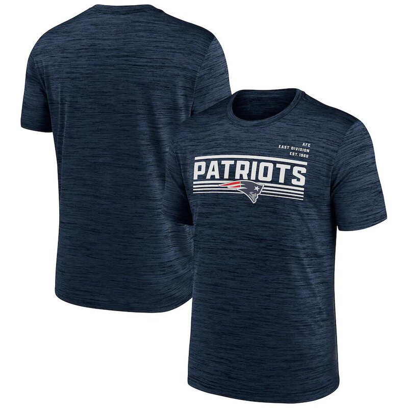 NFL New England Patriots Footall Shirt Short Sleeve Dri-fit workout gym running sport tee