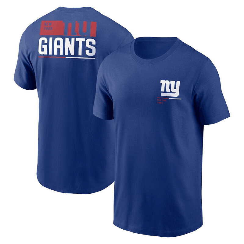 short sleeve NFL New York Giants Adult Gameday T-Shirt,Unleash Your Team Spirit During Game Day