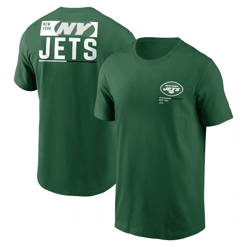 short sleeve NFL New York Jets Adult Gameday T-Shirt,Unleash Your Team Spirit During Game Day