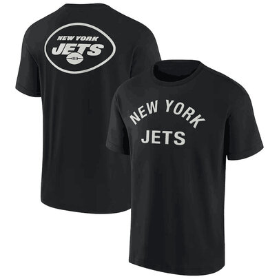 NFL New York Jets Team Logo Short Sleeve Polyester Performance game day Shirt,crewneck 3d print tee for football fans
