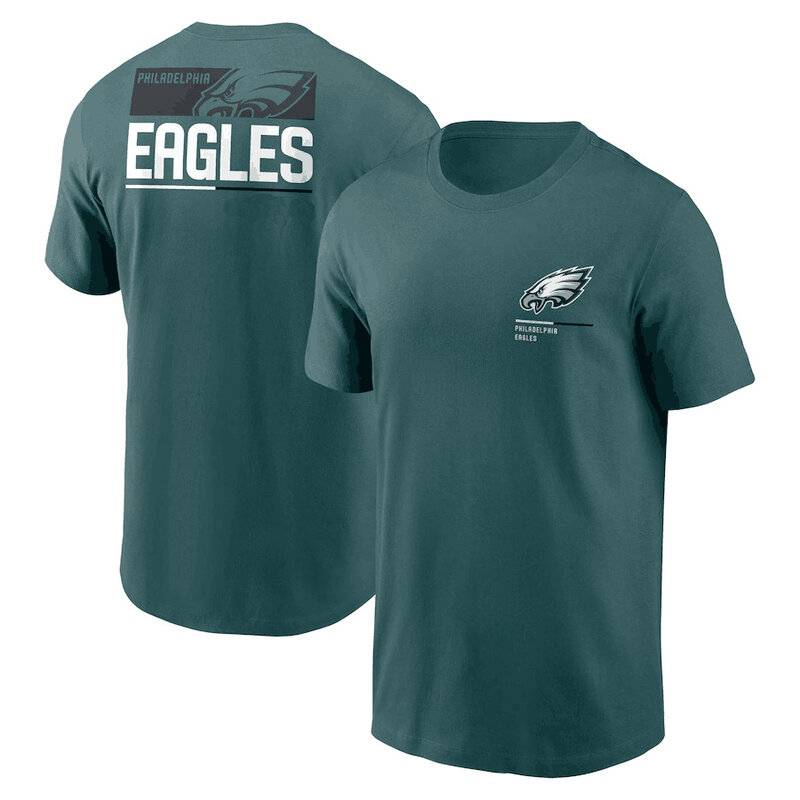 short sleeve NFL Philadelphia Eagles Adult Gameday T-Shirt,Unleash Your Team Spirit During Game Day
