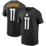 NFL Pittsburgh Steelers Team logo player name and number Footall Shirt Short Sleeve Dri-fit workout gym running sport tee