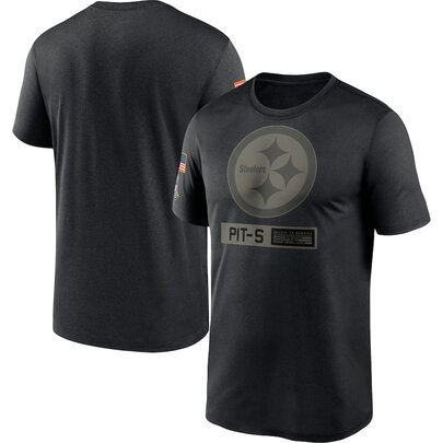 short sleeve crewneck NFL Pittsburgh Steelers Salute To Service Apparel tee shirt, Football Collection