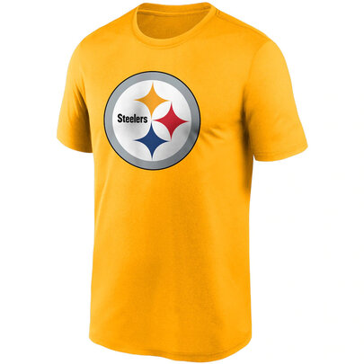 NFL Pittsburgh Steelers Team logo player name and number Footall Shirt Short Sleeve Dri-fit workout gym running sport tee