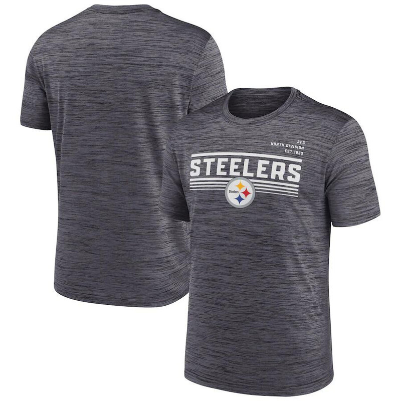 NFL Pittsburgh Steelers Footall Shirt Short Sleeve Dri-fit workout gym running sport tee