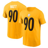 NFL Pittsburgh Steelers Team logo player name and number Footall Shirt Short Sleeve Dri-fit workout gym running sport tee