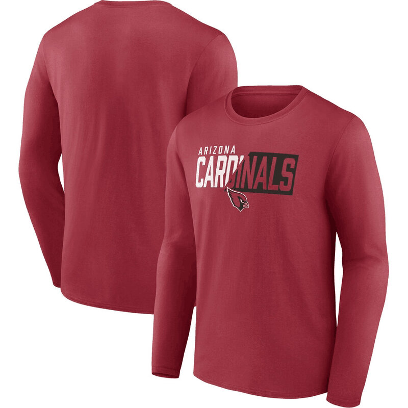NFL Arizona Cardinals Footall Shirt Long Sleeve Dri-fit gym workout tee