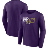 NFL Baltimore Ravens Footall Shirt Long Sleeve Dri-fit gym workout tee