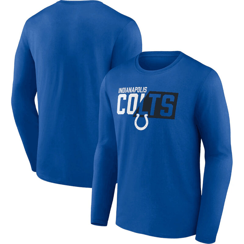 NFL Indianapolis Colts Footall Shirt Long Sleeve Dri-fit gym workout tee