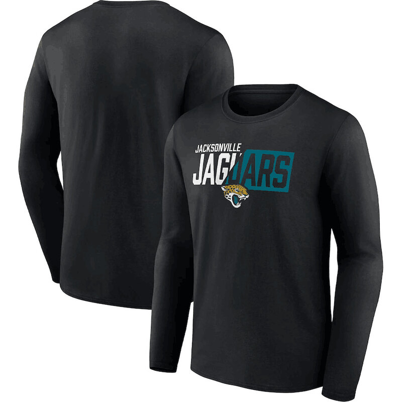 NFL Jacksonville Jaguars Footall Shirt Long Sleeve Dri-fit gym workout tee